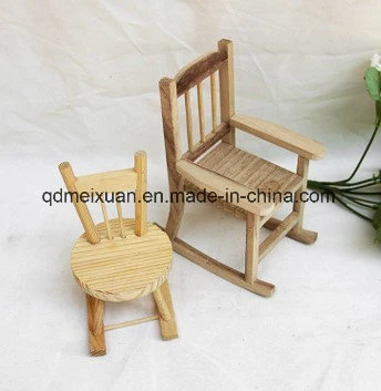 Fabricantes que venden silla de madera real silla mecedora silla para niños al por mayor (M-X3659)